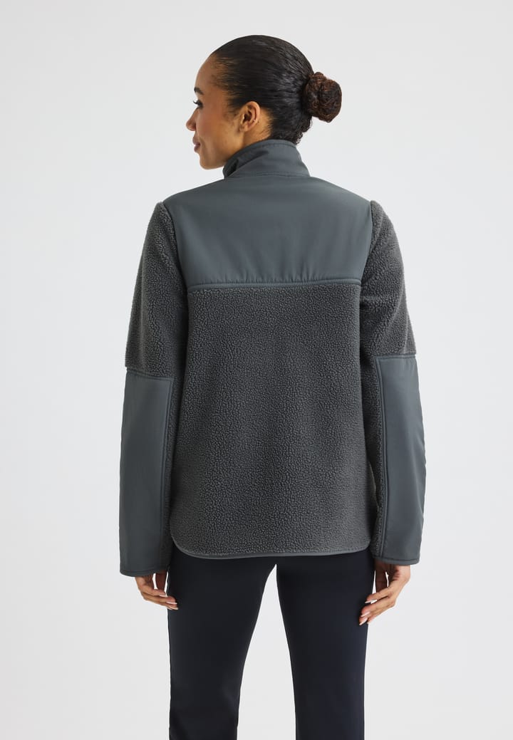 Röhnisch Women's Phoebe Pile Jacket Dark Shadow Röhnisch Röhnisch Women's Phoebe Pile Jacket Dark Shadow Röhnisch