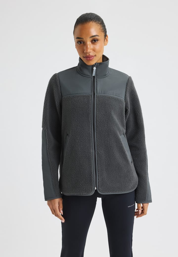 Röhnisch Women's Phoebe Pile Jacket Dark Shadow Röhnisch Röhnisch Women's Phoebe Pile Jacket Dark Shadow Röhnisch