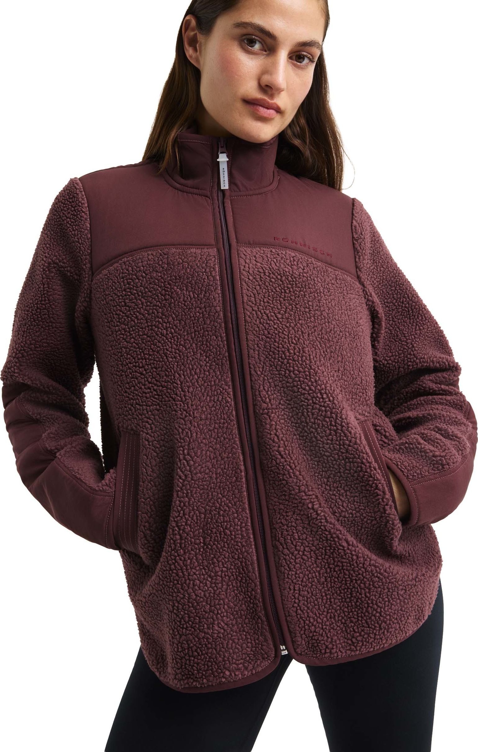 Röhnisch Women's Phoebe Pile Jacket Huckleberry