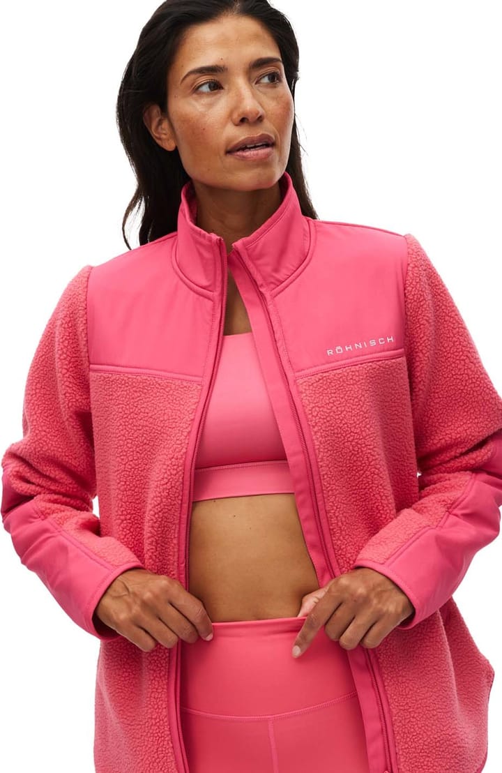 Röhnisch Women's Phoebe Pile Jacket Fruit Dove Röhnisch