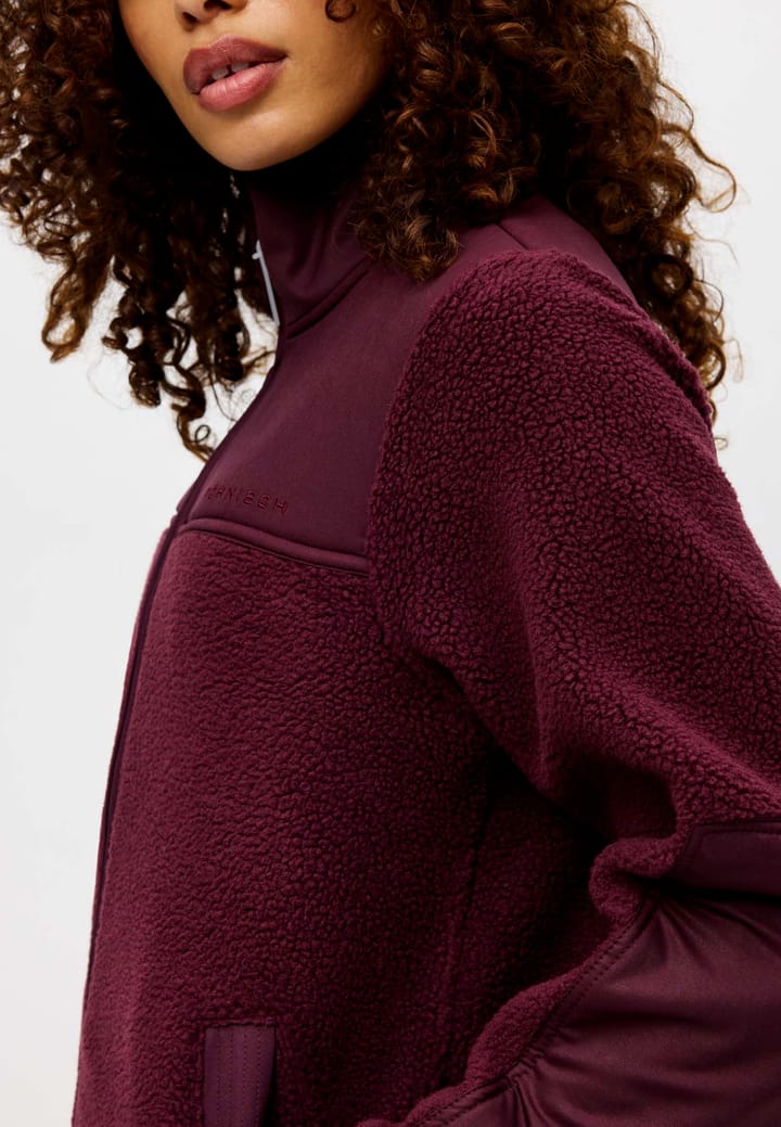 Röhnisch Women's Phoebe Pile Jacket Winetasting Röhnisch
