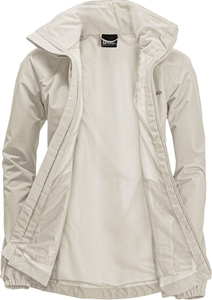 Jack Wolfskin Women's Stormy Point 2-Layer Jacket Seal Jack Wolfskin Jack Wolfskin Women's Stormy Point 2-Layer Jacket Seal Jack Wolfskin