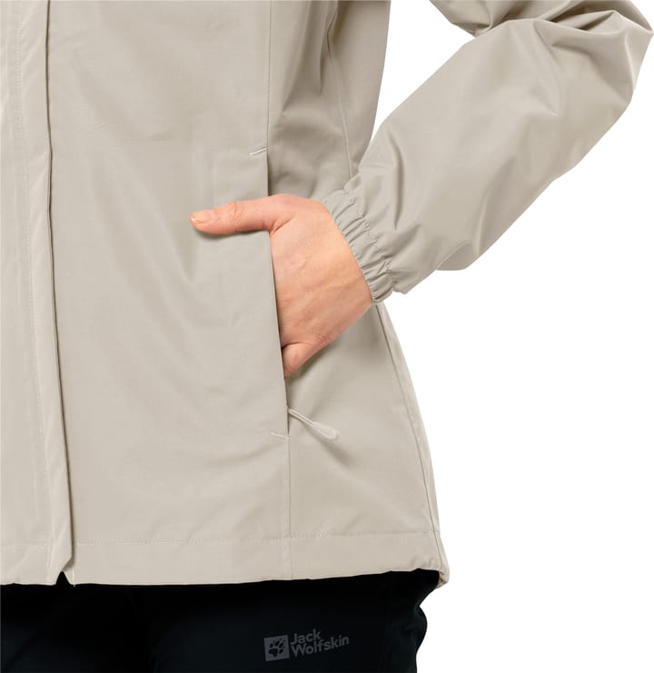 Jack Wolfskin Women's Stormy Point 2-Layer Jacket Seal Jack Wolfskin Jack Wolfskin Women's Stormy Point 2-Layer Jacket Seal Jack Wolfskin