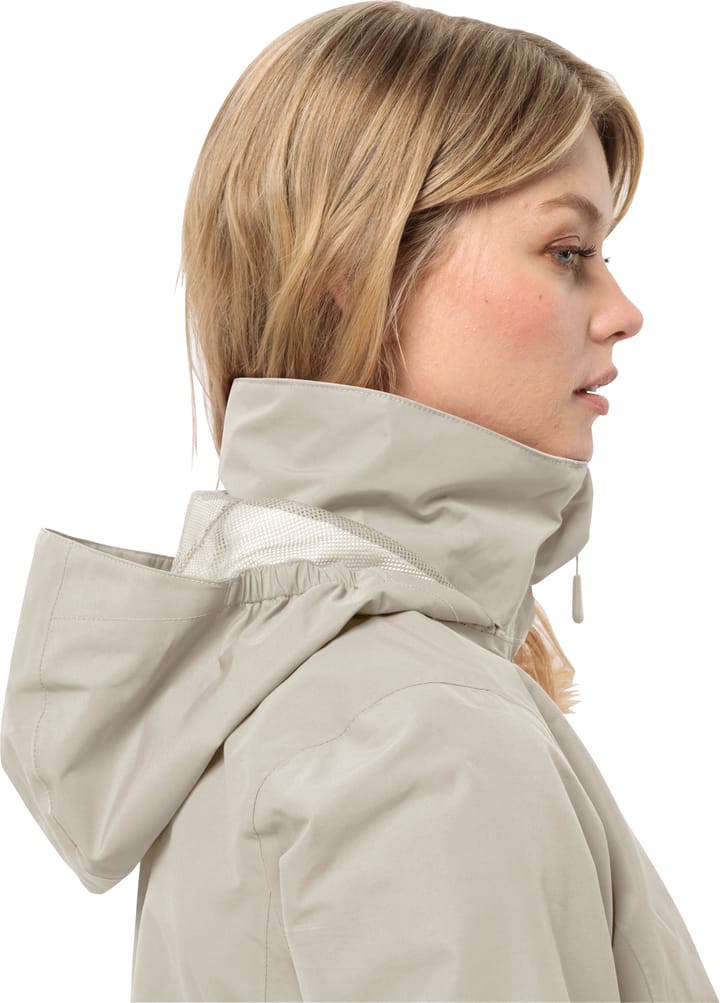 Jack Wolfskin Women's Stormy Point 2-Layer Jacket Seal Jack Wolfskin