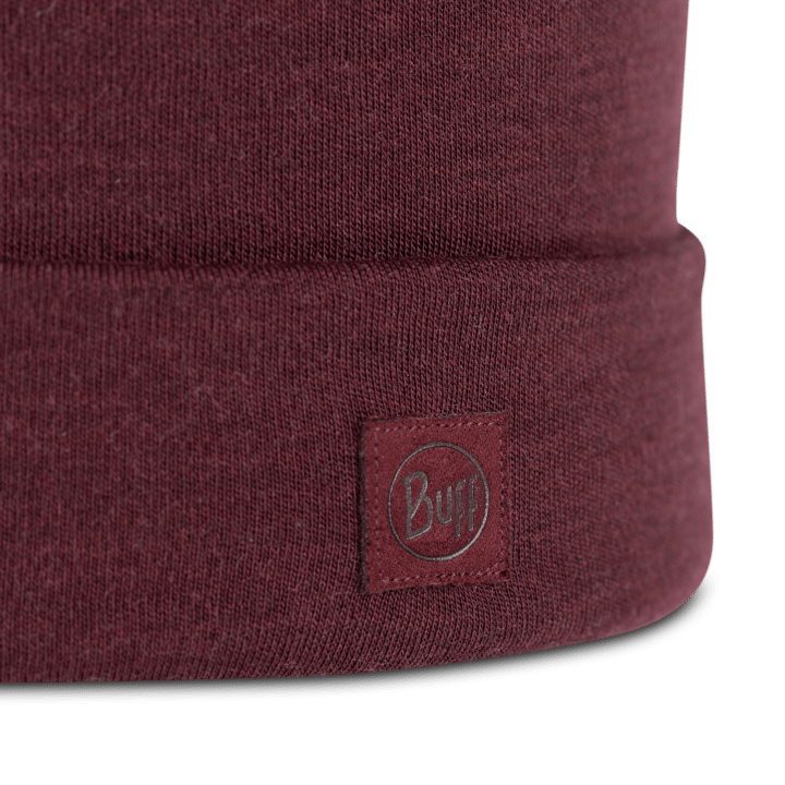 Buff Merino Heavyweight Beanie Solid Garnet Buff