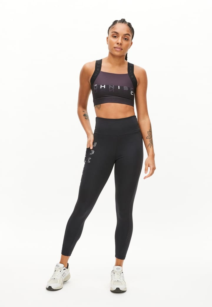 Röhnisch Women's Tempo Logo Tights Black Röhnisch Röhnisch Women's Tempo Logo Tights Black Röhnisch