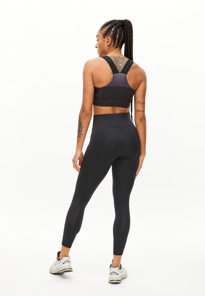 Röhnisch Women's Tempo Logo Tights Black Röhnisch Röhnisch Women's Tempo Logo Tights Black Röhnisch