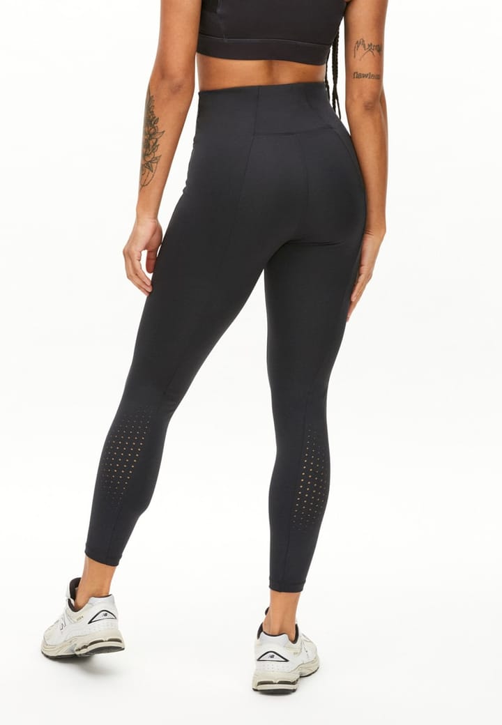 Röhnisch Women's Tempo Logo Tights Black Röhnisch Röhnisch Women's Tempo Logo Tights Black Röhnisch