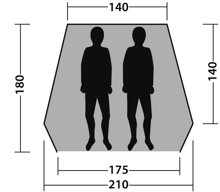 Outwell Beach Shelter Compton Blue Outwell
