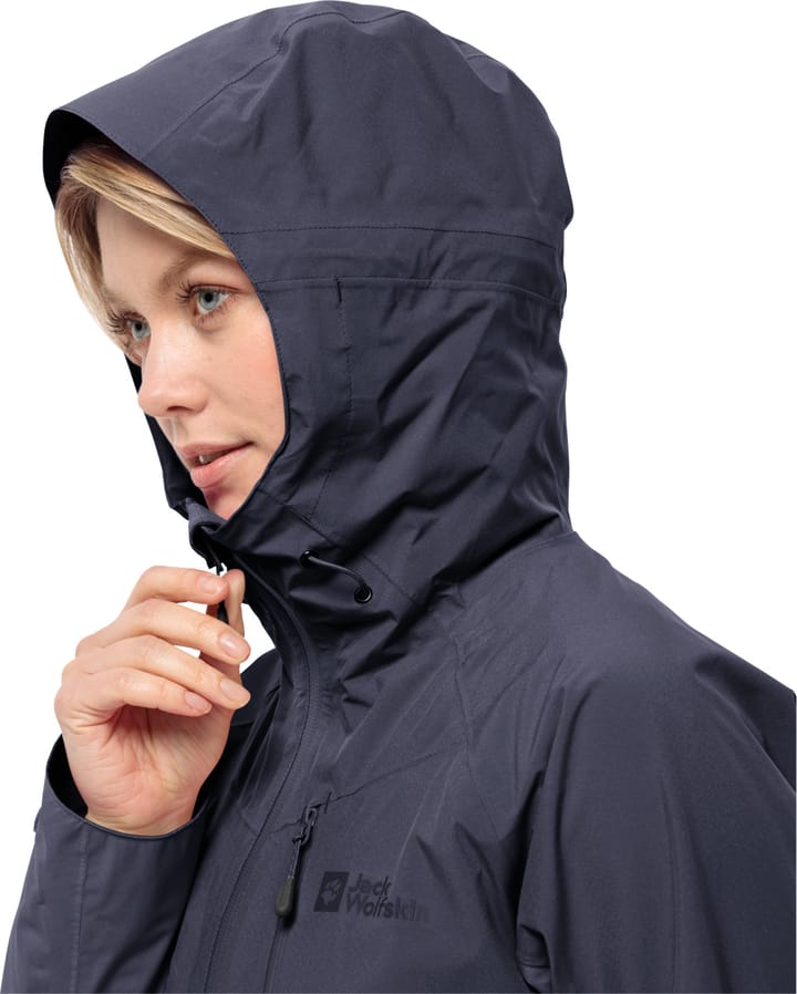 Jack Wolfskin Women's Eagle Peak 2-Layer Jacket Graphite Jack Wolfskin Jack Wolfskin Women's Eagle Peak 2-Layer Jacket Graphite Jack Wolfskin