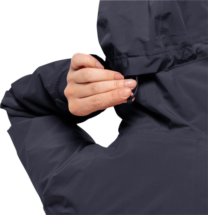 Jack Wolfskin Women's Eagle Peak 2-Layer Jacket Graphite Jack Wolfskin Jack Wolfskin Women's Eagle Peak 2-Layer Jacket Graphite Jack Wolfskin