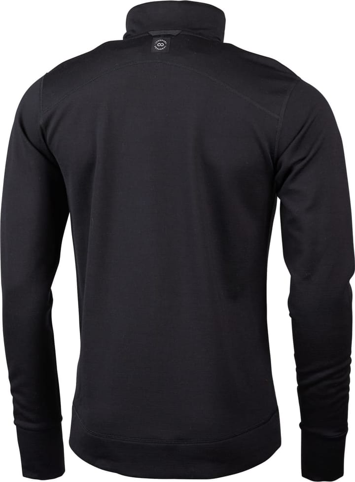 Lundhags Ullto Merino Ms Full Zip Black Lundhags