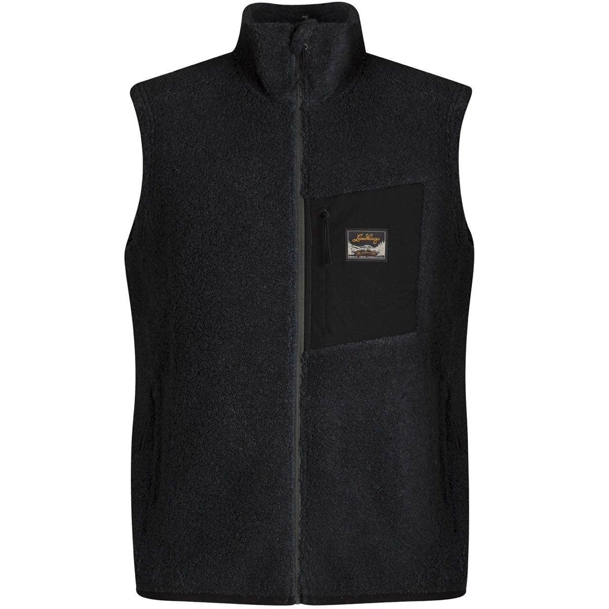 Lundhags Flok Wool Ms Pile Vest Seaweed