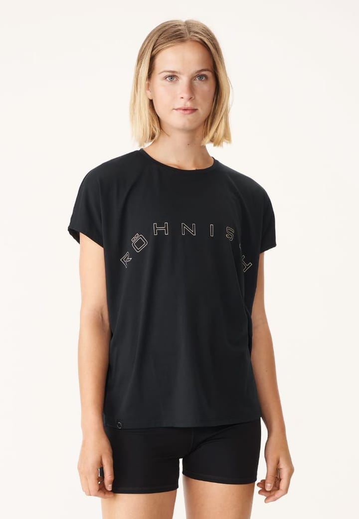 Röhnisch Women's Clara Loose Tee Black Röhnisch Röhnisch Women's Clara Loose Tee Black Röhnisch