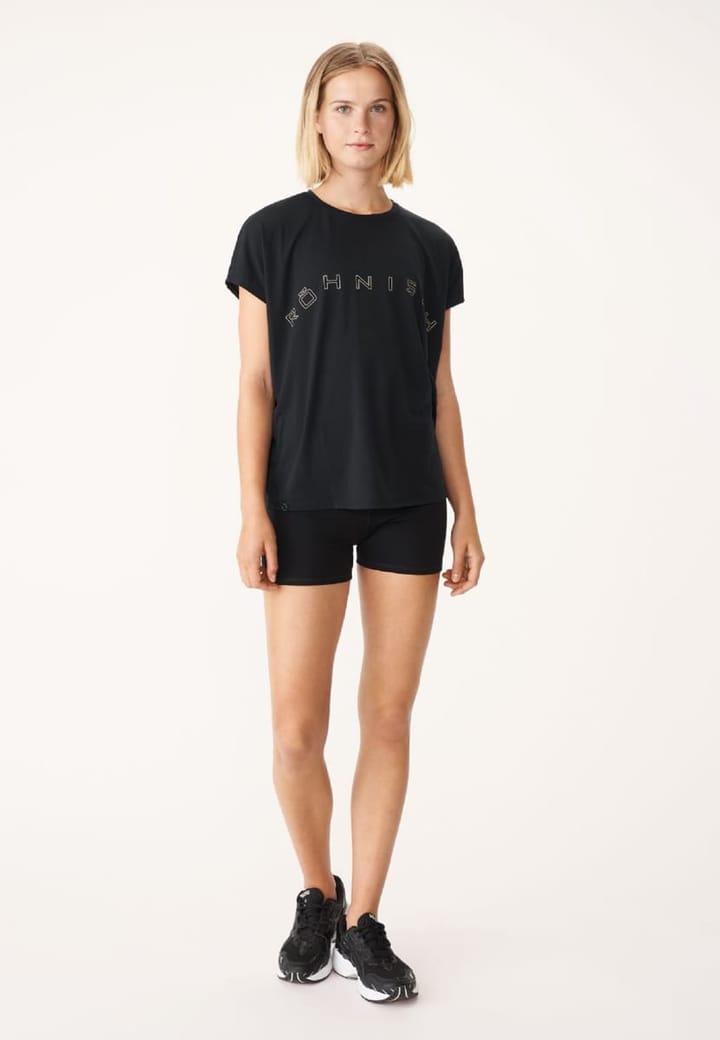 Röhnisch Women's Clara Loose Tee Black Röhnisch Röhnisch Women's Clara Loose Tee Black Röhnisch
