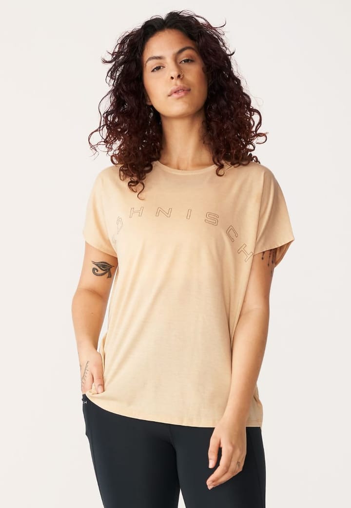 Röhnisch Women's Clara Loose Tee Pebble Röhnisch Röhnisch Women's Clara Loose Tee Pebble Röhnisch