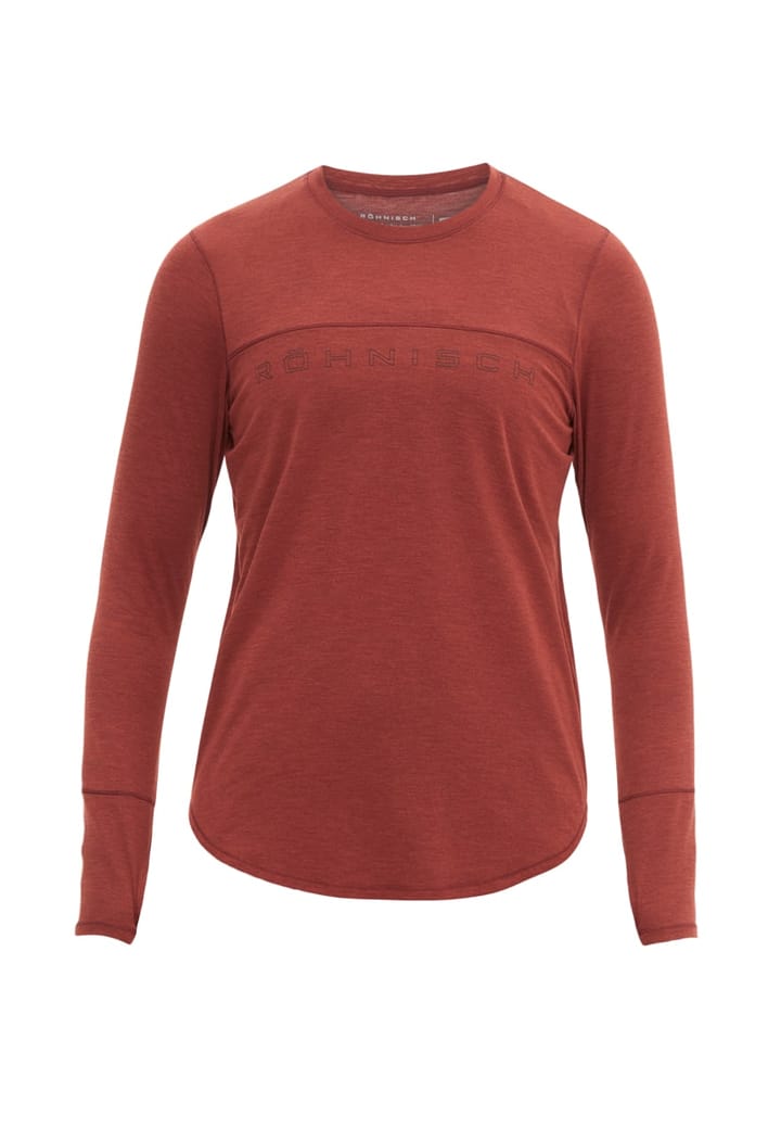 Röhnisch Women's Saima Loose Long Sleeve Smoked Paprika Röhnisch Röhnisch Women's Saima Loose Long Sleeve Smoked Paprika Röhnisch
