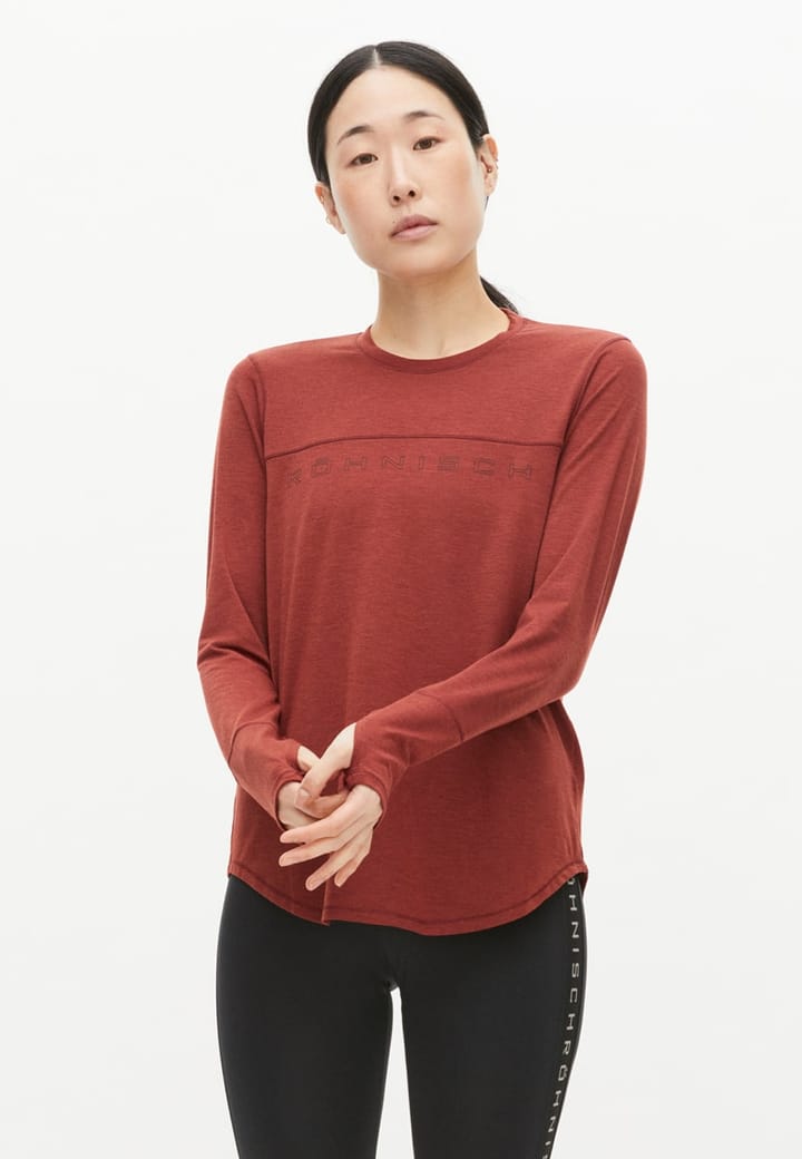 Röhnisch Women's Saima Loose Long Sleeve Smoked Paprika Röhnisch Röhnisch Women's Saima Loose Long Sleeve Smoked Paprika Röhnisch
