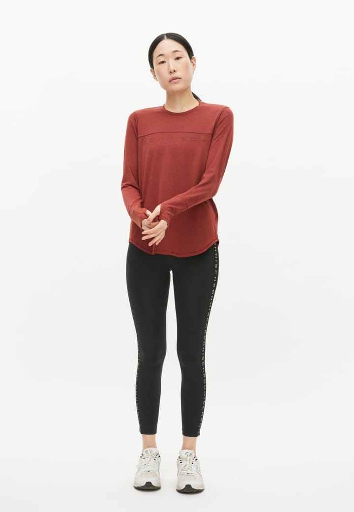Röhnisch Women's Saima Loose Long Sleeve Smoked Paprika Röhnisch Röhnisch Women's Saima Loose Long Sleeve Smoked Paprika Röhnisch