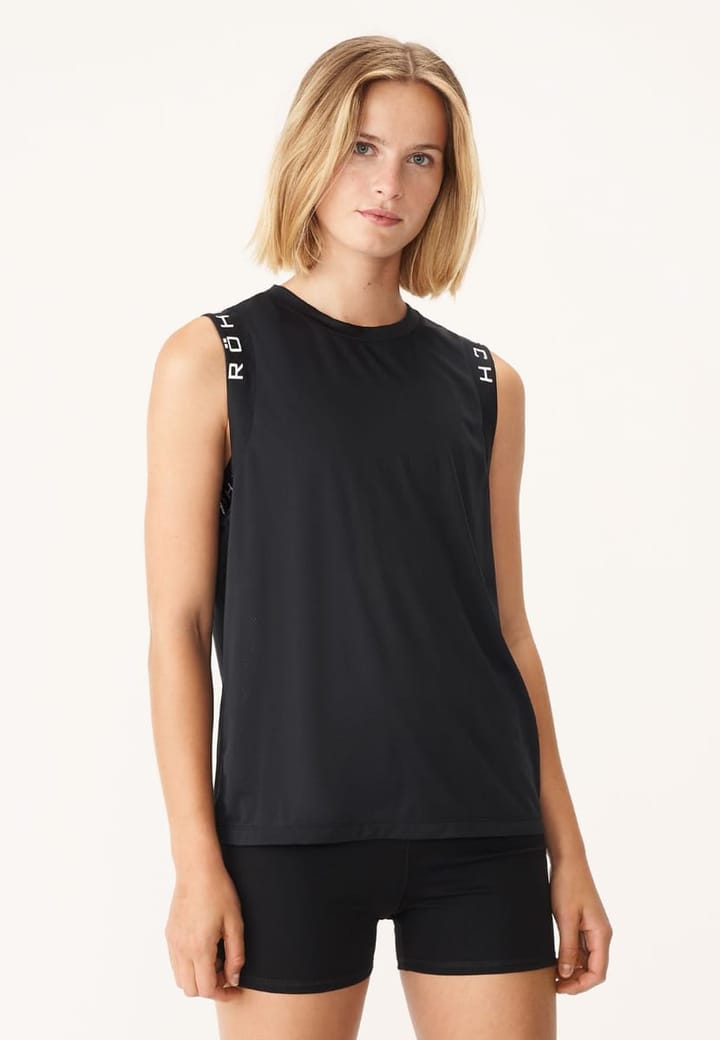 Röhnisch Women's Kay Mesh Singlet Black Röhnisch Röhnisch Women's Kay Mesh Singlet Black Röhnisch