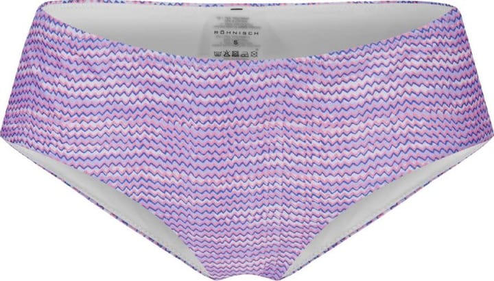 Röhnisch Women's Asrin Bikini Briefs Zigzag Purple Röhnisch