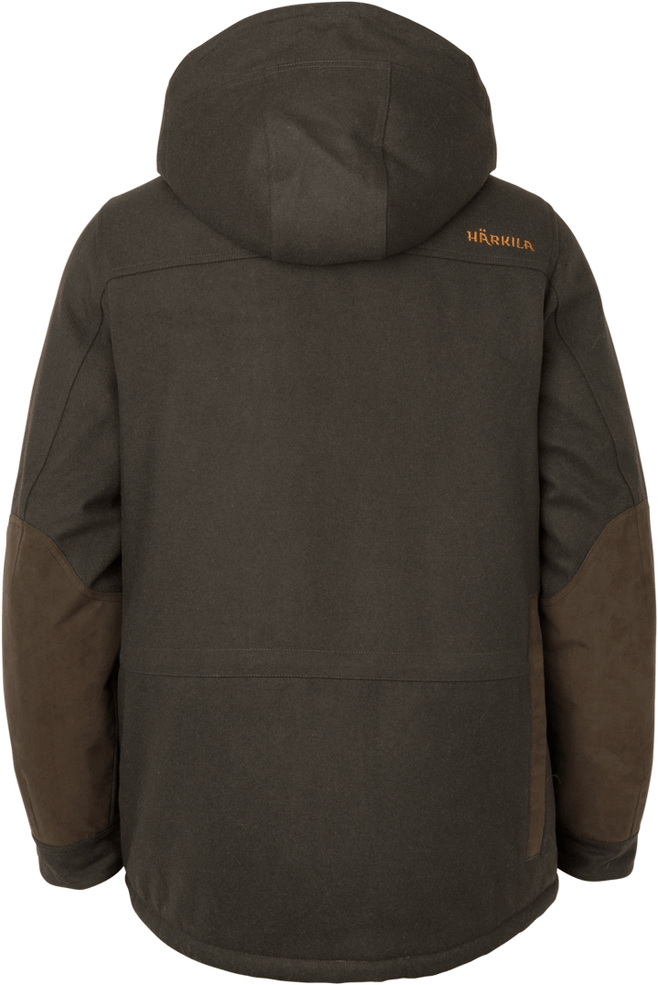 Härkila Men's Kodiak CleverWool HSP Insulated Jacket Dark Hunting Green/shadow Brown Härkila