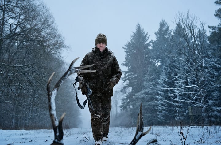 Härkila Men's Kodiak CleverWool HSP Insulated Jacket Dark Hunting Green/shadow Brown Härkila