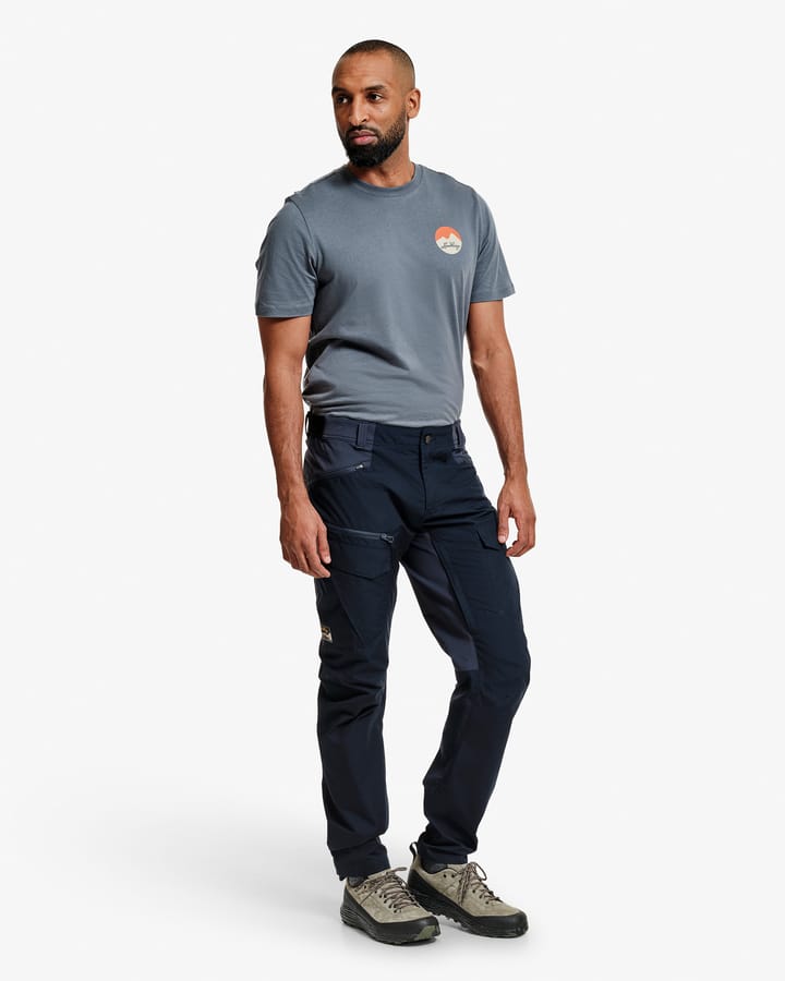 Lundhags Men's Fulu Cargo Strech Hybrid Pant Deep Blue Lundhags