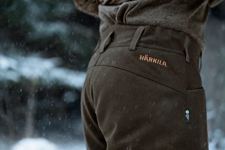 Härkila Kodiak Cleverwool Hsp Fodrade Byxor Dark Hunting Green/shadow Brown Härkila