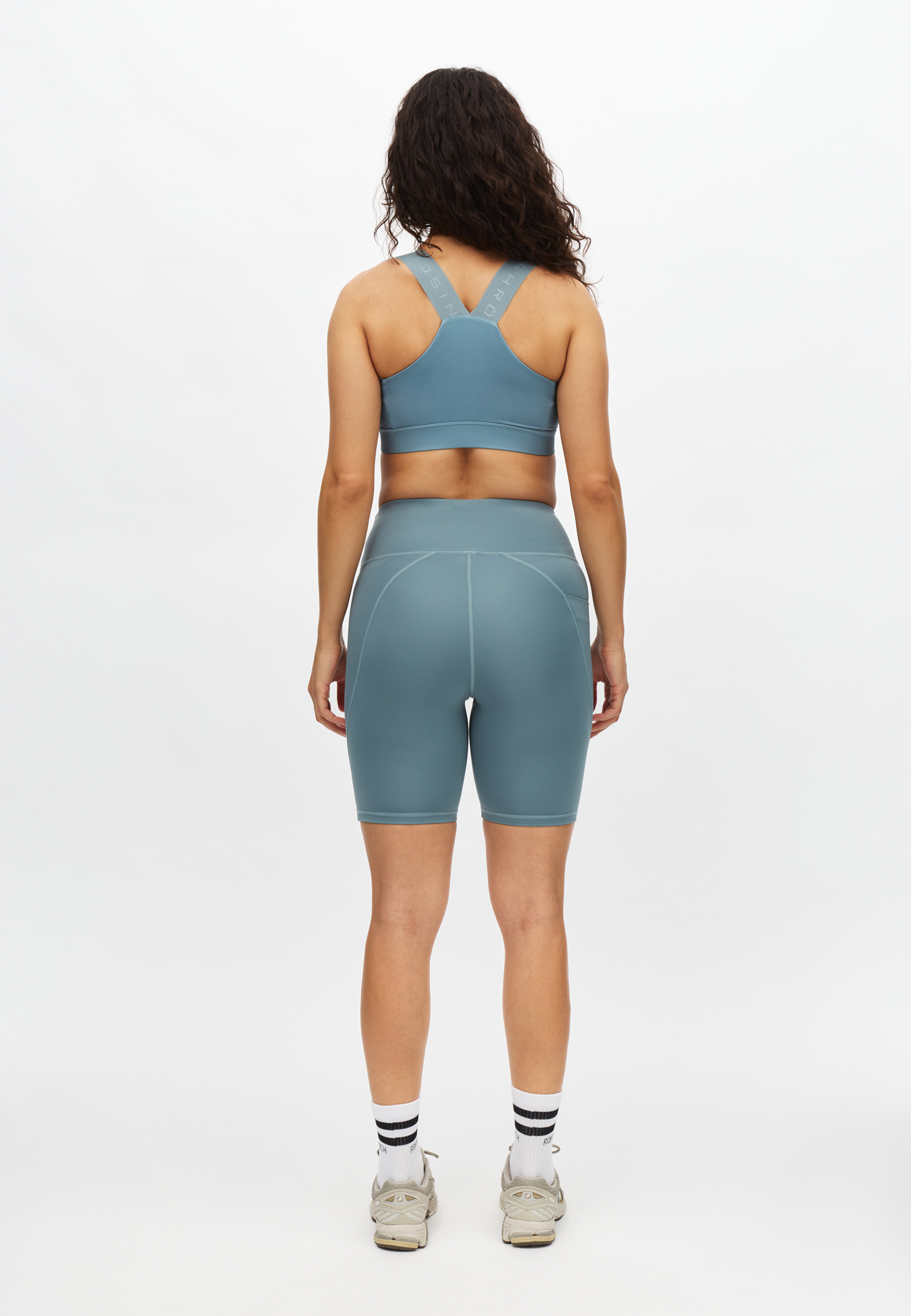 Röhnisch Women's Flattering High Waist Bike Tights Stormy Sea