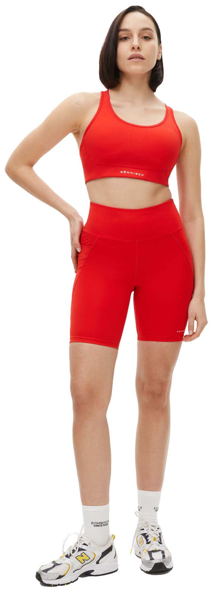 Röhnisch Women's Flattering Sportsbra Fiery Red Röhnisch