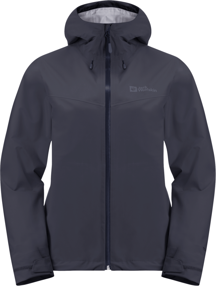 Jack Wolfskin Women's Highest Peak 3-Layer Jacket Graphite Jack Wolfskin