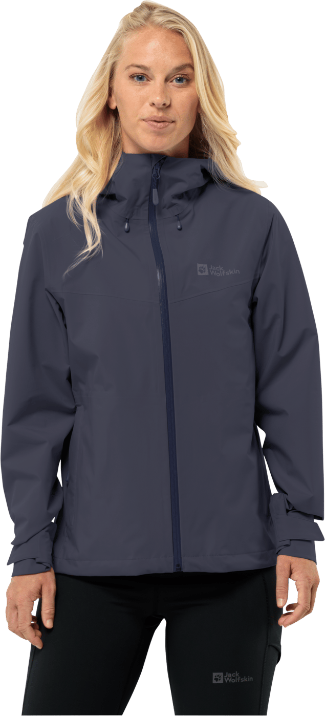 Jack Wolfskin Women's Highest Peak 3-Layer Jacket Graphite Jack Wolfskin