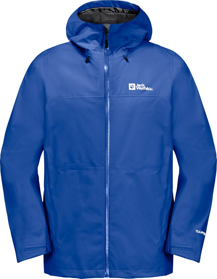 Jack Wolfskin Men's Highest Peak 3-Layer Jacket Vibrant Blue Jack Wolfskin