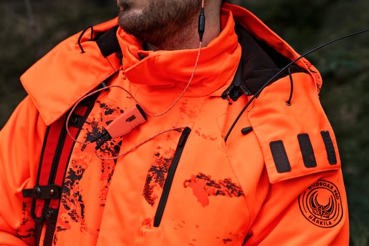 Härkila Men's Wildboar Pro Blaze HWS Camo Jacket AXIS MSP®CE Orange Härkila