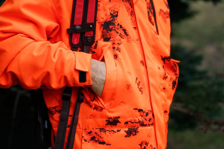 Härkila Men's Wildboar Pro Blaze HWS Camo Jacket AXIS MSP®CE Orange Härkila