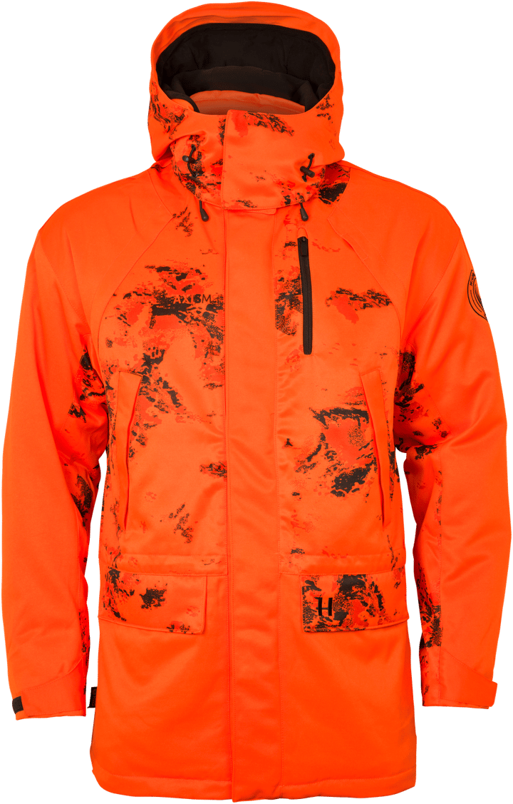 Härkila Men's Wildboar Pro Blaze HWS Camo Jacket AXIS MSP®CE Orange Härkila