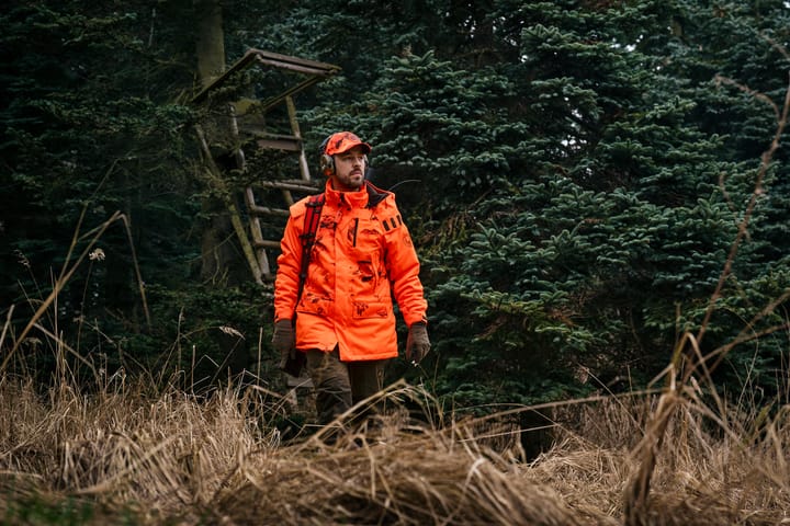 Härkila Men's Wildboar Pro Blaze HWS Camo Jacket AXIS MSP®CE Orange Härkila