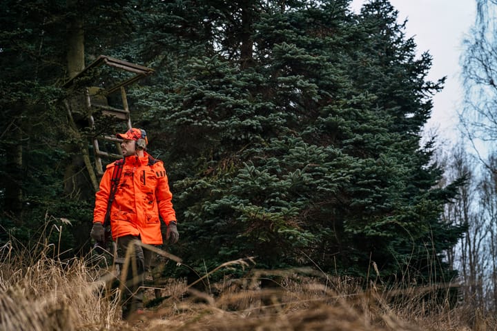 Härkila Men's Wildboar Pro Blaze HWS Camo Jacket AXIS MSP®CE Orange Härkila