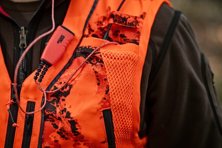 Härkila Men's Wildboar Pro Blaze Camo Vest Axis Msp®ce Orange Härkila