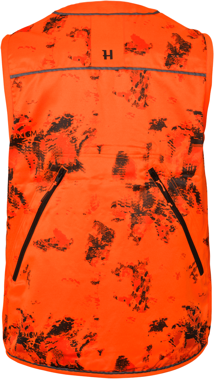 Härkila Men's Wildboar Pro Blaze Camo Vest Axis Msp®ce Orange Härkila