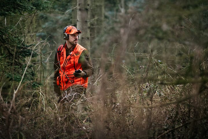 Härkila Men's Wildboar Pro Blaze Camo Vest Axis Msp®ce Orange Härkila