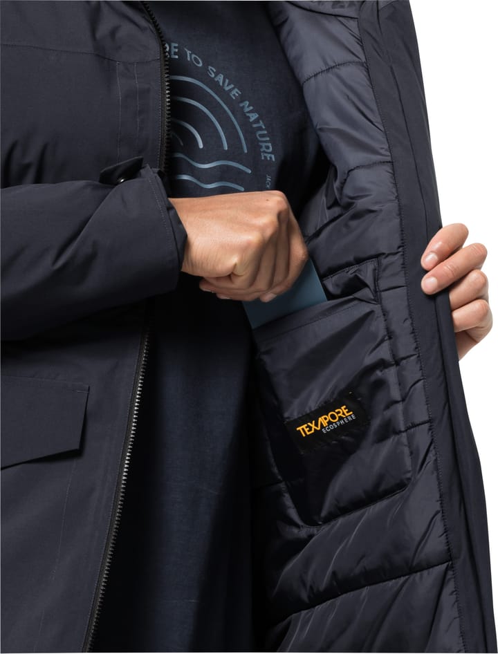 Jack Wolfskin Men's Koenigsbau Parka Dark Navy Jack Wolfskin