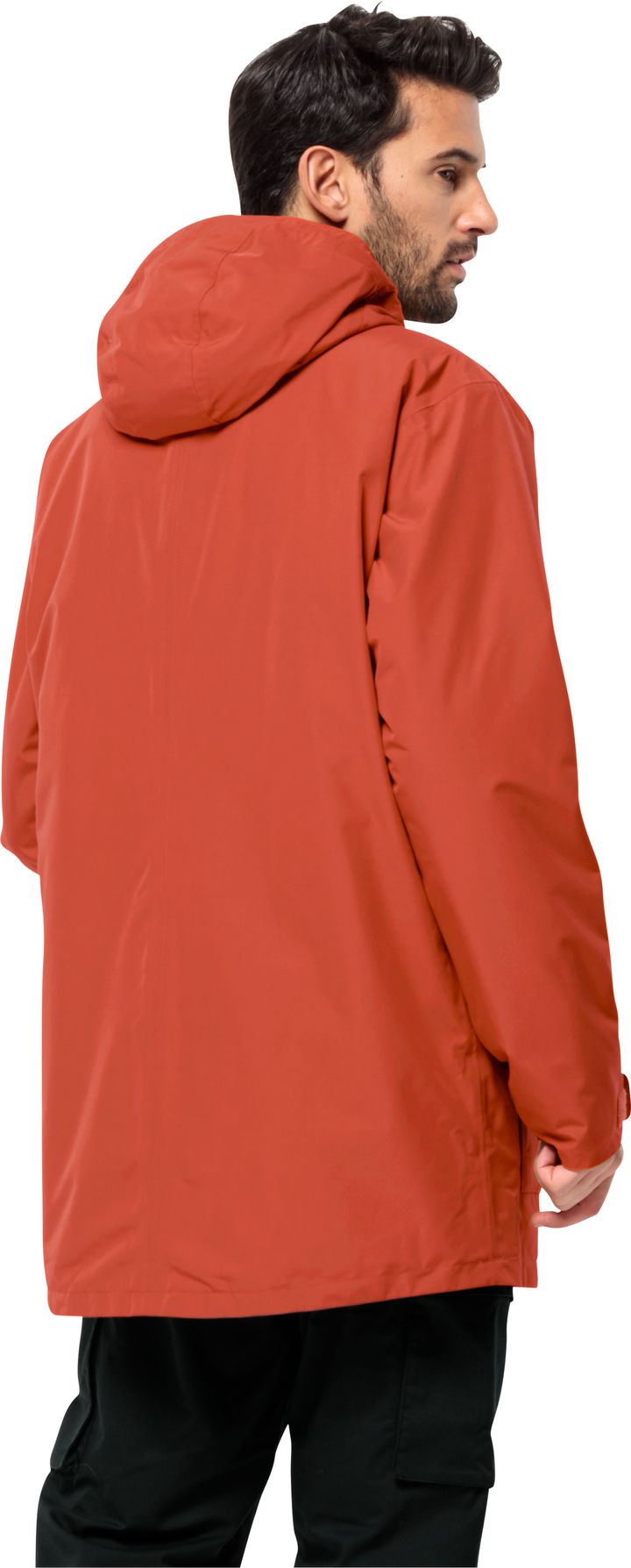 Jack Wolfskin Men's Winterlager Parka Intense Rust Jack Wolfskin