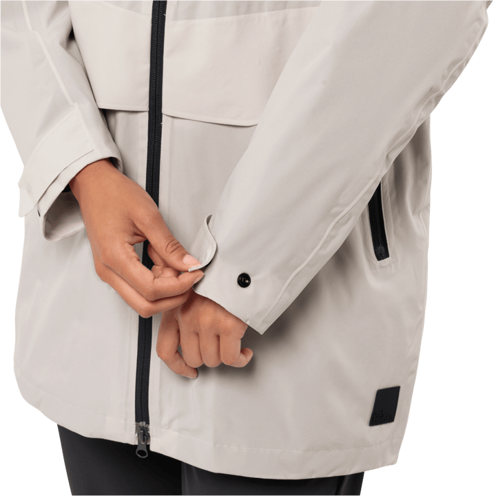 Jack Wolfskin Mainkai Long Jkt W Sea Shell Jack Wolfskin