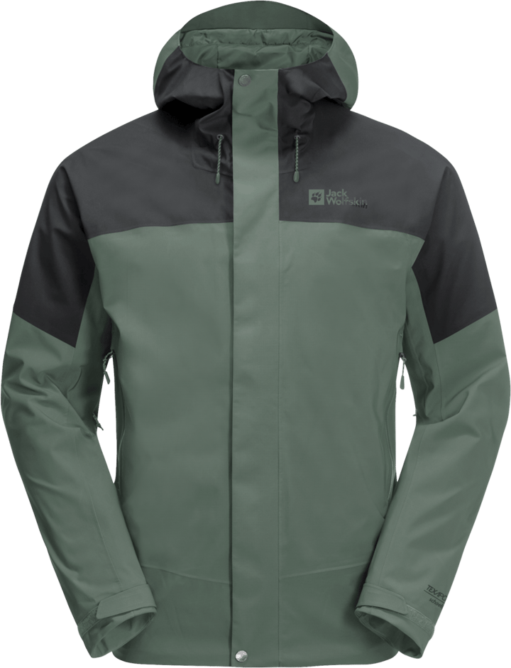 Men's Kammweg 2-Layer Jacket Hedge Green Jack Wolfskin