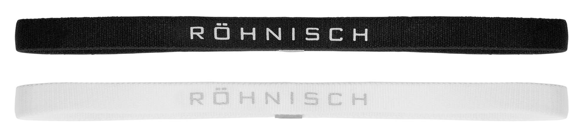 Röhnisch 2-Pack Sport Headband Black/White