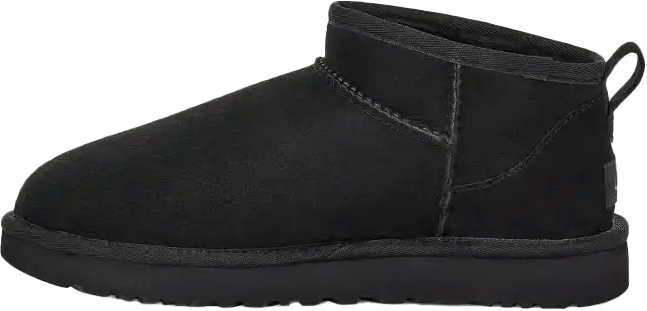 UGG Women's Classic Ultra Mini Black UGG UGG Women's Classic Ultra Mini Black UGG