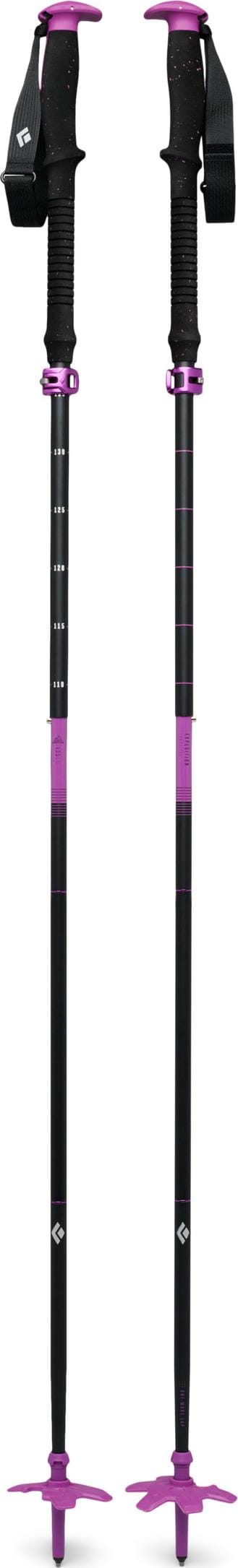 Black Diamond Men's Expedition Ski Poles Piton Purple