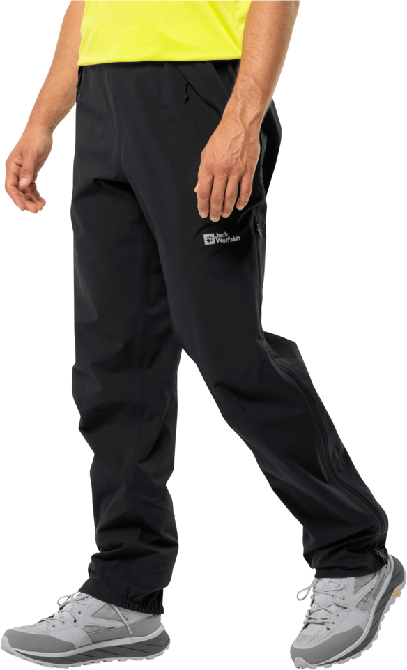 Jack Wolfskin Men's Rainy Days 3-Layer Pants Black Jack Wolfskin